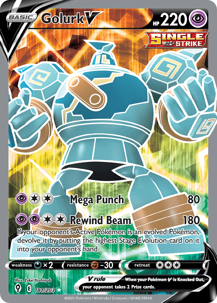 Golurk V 2024 Pokemon