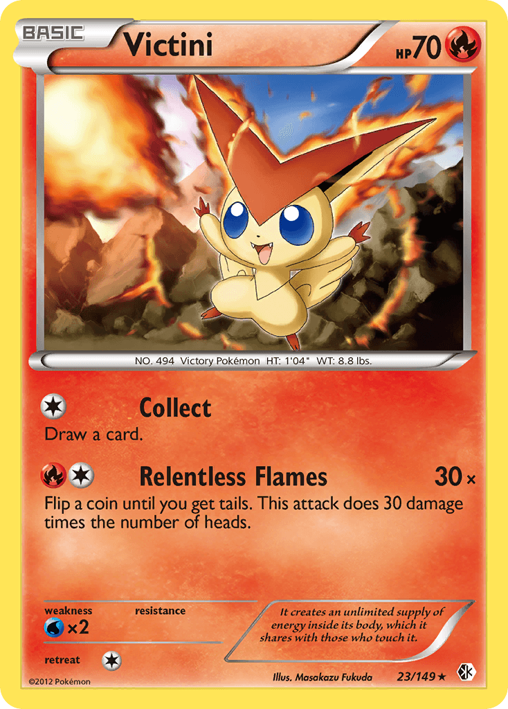 Victini 2012 Pokemon