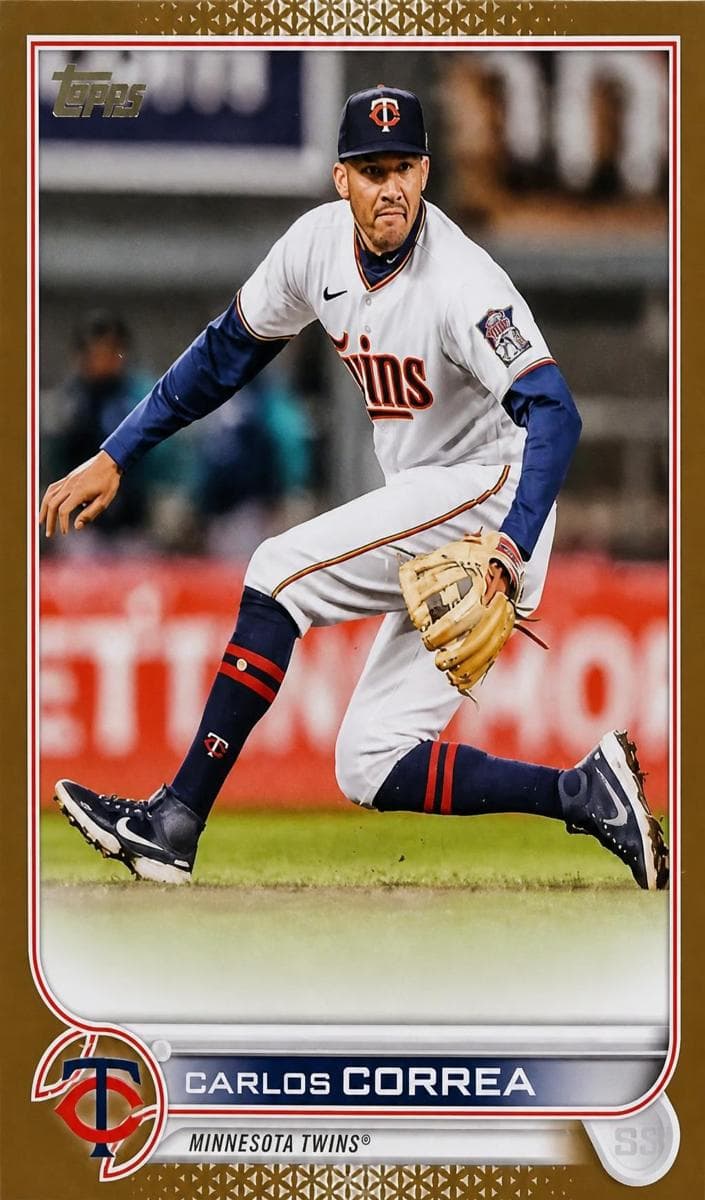 Carlos Correa 2022 topps Topps Update