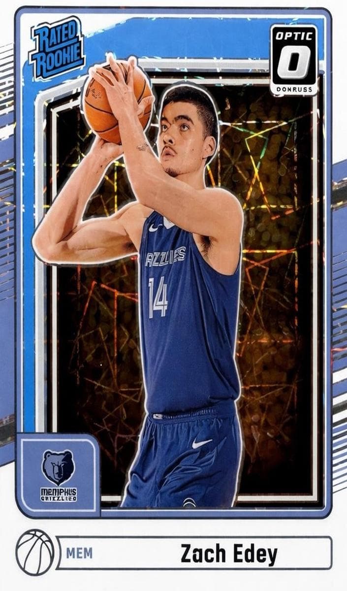 Zach Edey 2024 panini Donruss