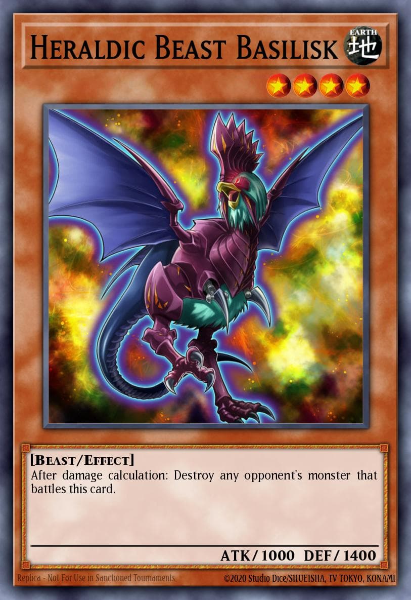 Heraldic Beast Basilisk #CBLZ-JP013