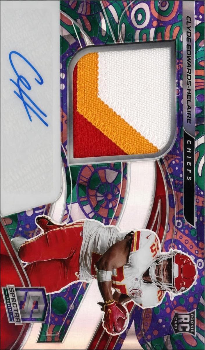 Clyde Edwards-Helaire 2020 panini Panini Spectra