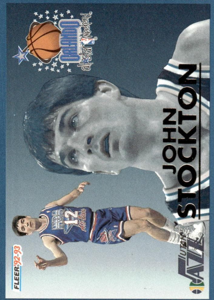 John Stockton 1992 fleer