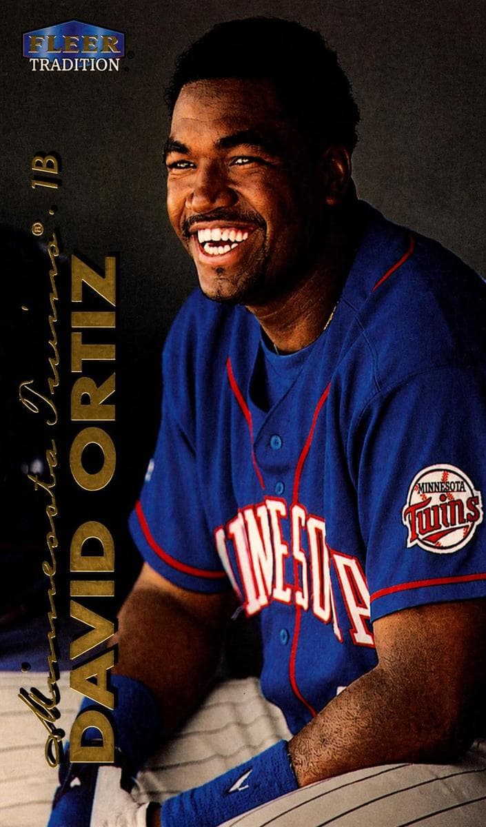 David Ortiz 1999 fleer Fleer Tradition