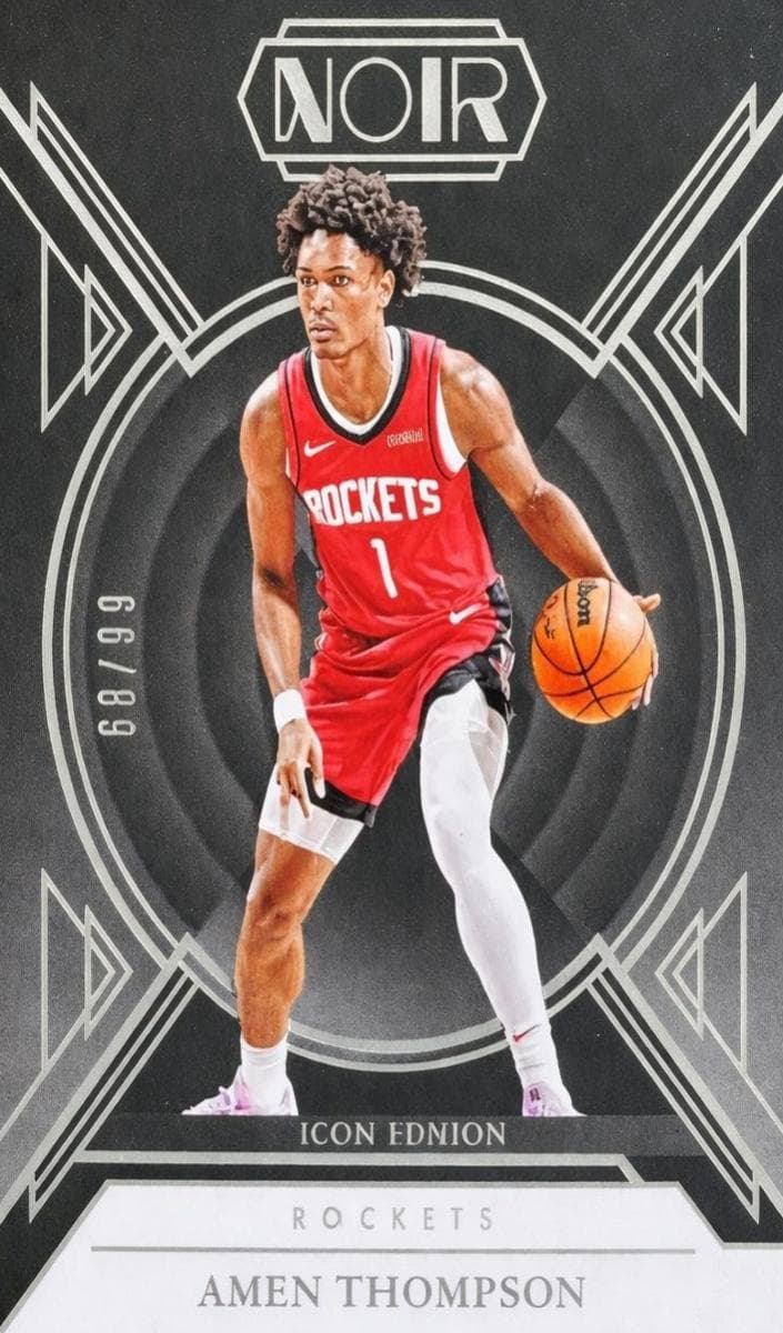Amen Thompson 2024 panini Panini Noir