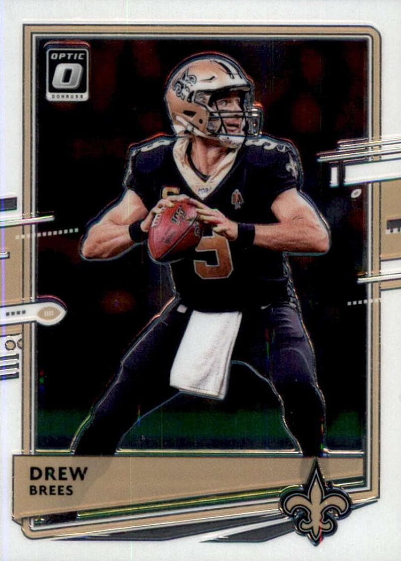 Drew Brees 2020 panini Donruss Optic