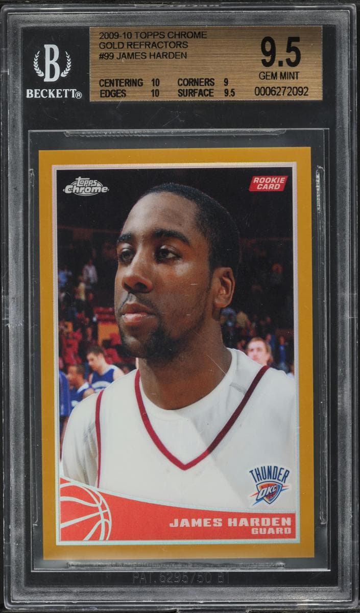 James Harden 2009 topps