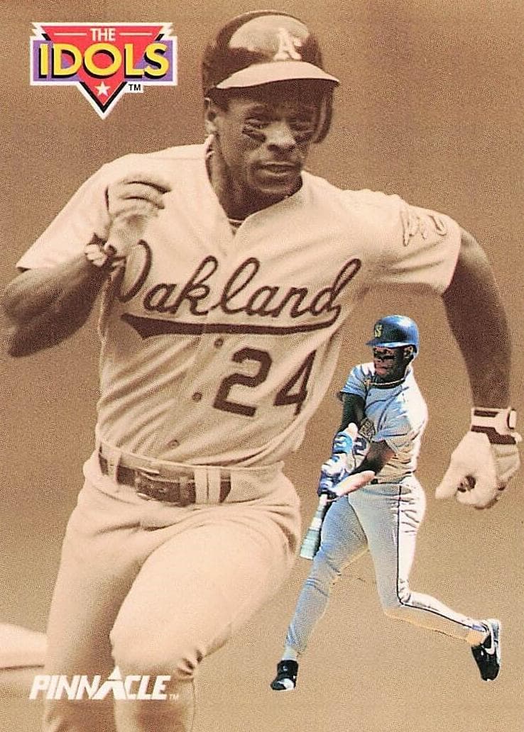 Ken Griffey Jr. / Rickey Henderson 1992 unknown Pinnacle