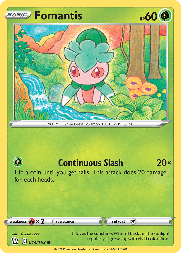 Fomantis 2019 Pokemon