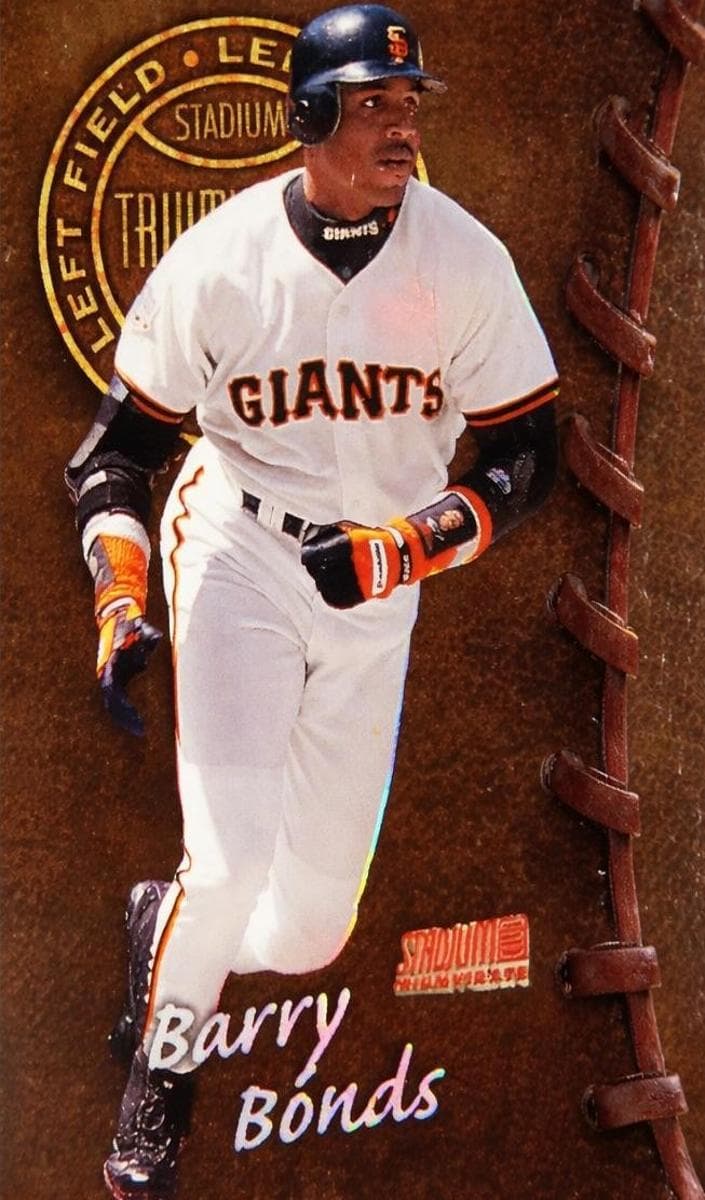 Barry Bonds 1998 unknown Stadium Club