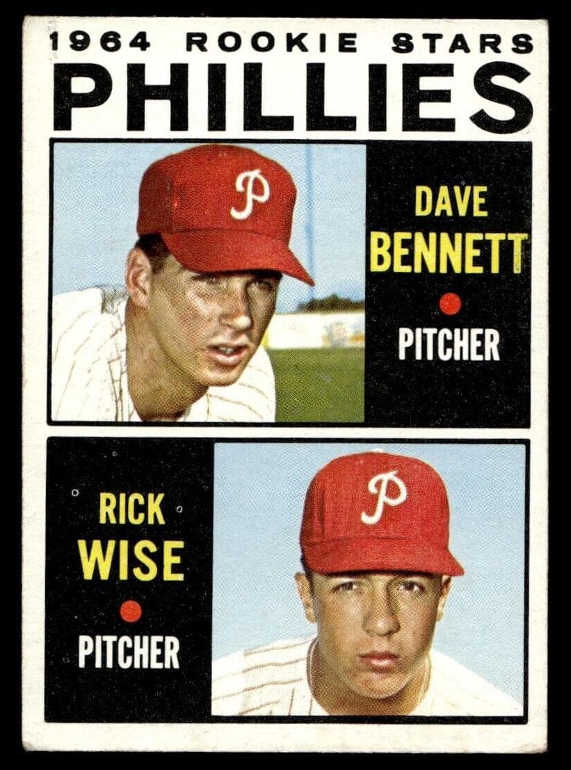 Phillies 1964 Rookie Stars (Dave Bennett / Rick Wise) #561