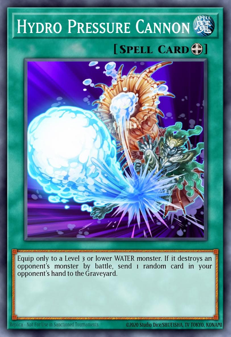 Hydro Pressure Cannon 2009 Yu-Gi-Oh! Ancient Prophecy