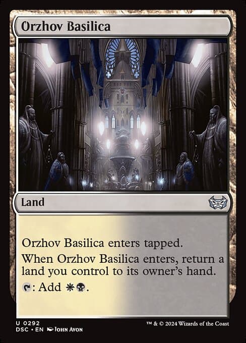Orzhov Basilica 2018 Magic: The Gathering Commander 2018