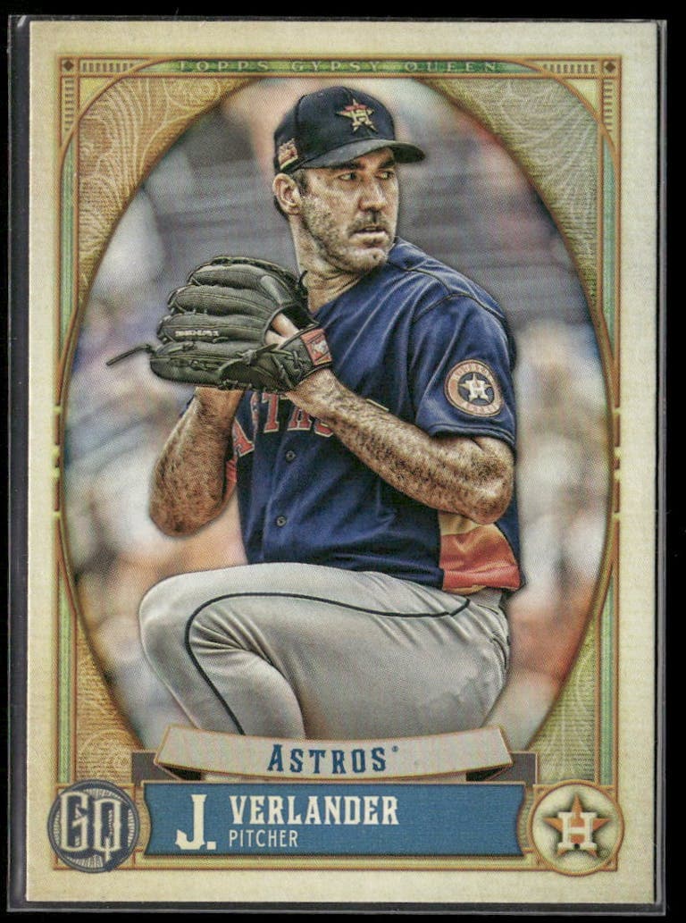 Justin Verlander 2021 topps Topps Gypsy Queen