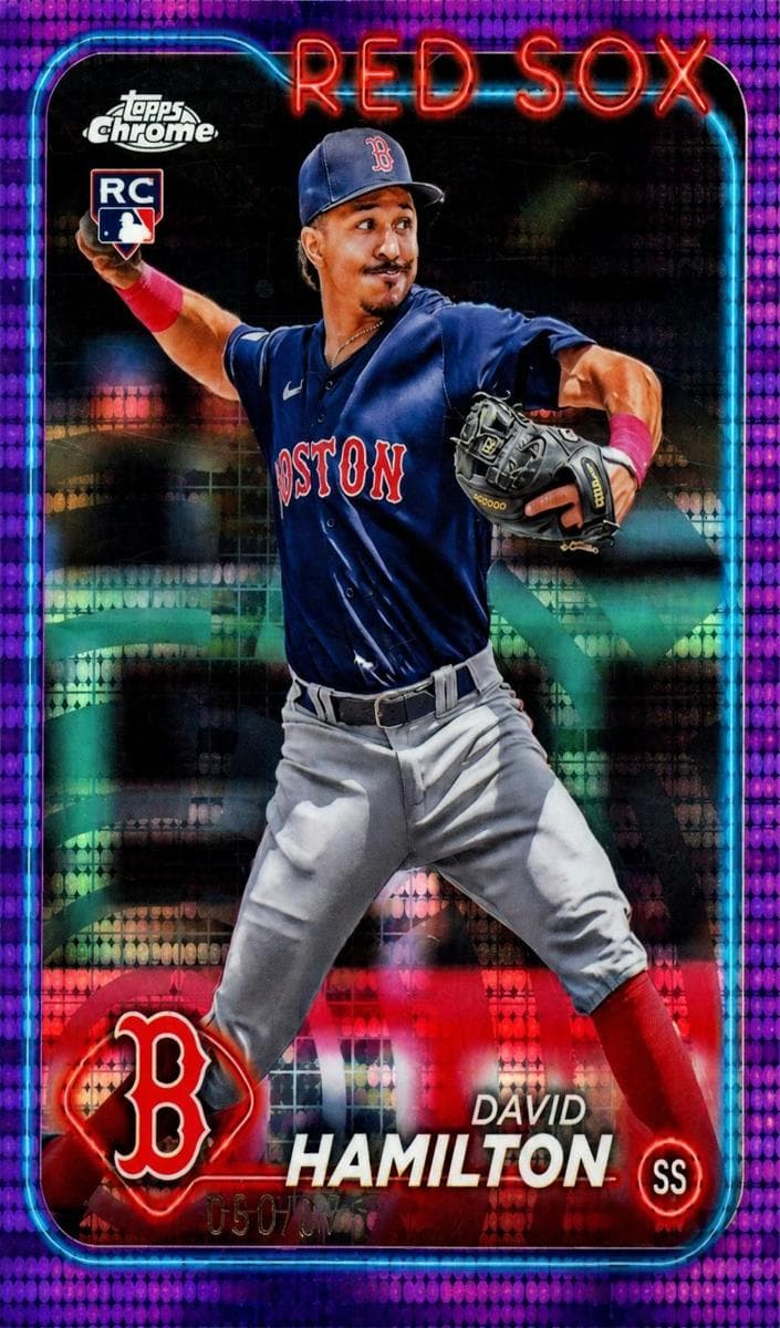 David Hamilton 2024 topps Topps Chrome