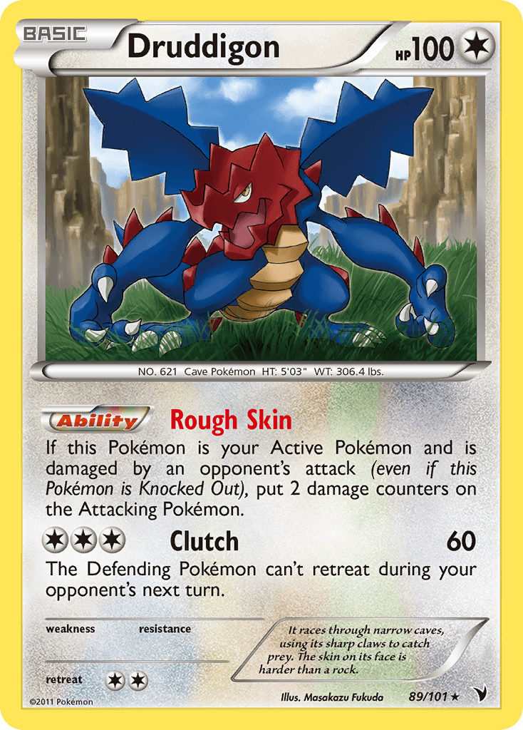 Druddigon 2011 Pokemon Noble Victories
