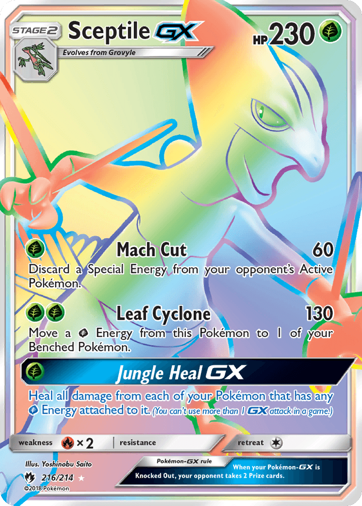 Sceptile GX #216