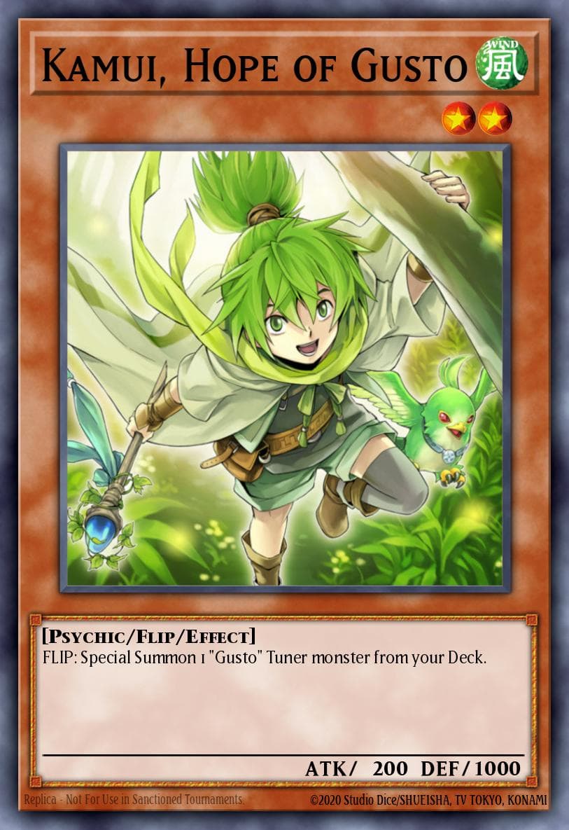 Kamui, Hope of Gusto #DT06-EN080