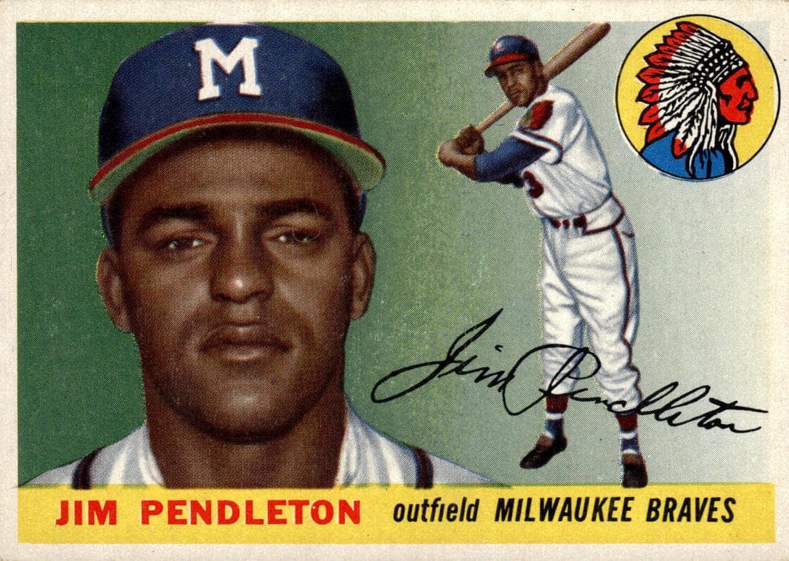 Jim Pendleton 1955 topps Topps