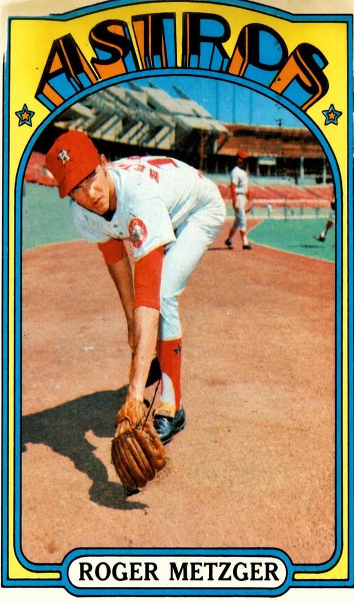 Roger Metzger 1972 topps O-Pee-Chee