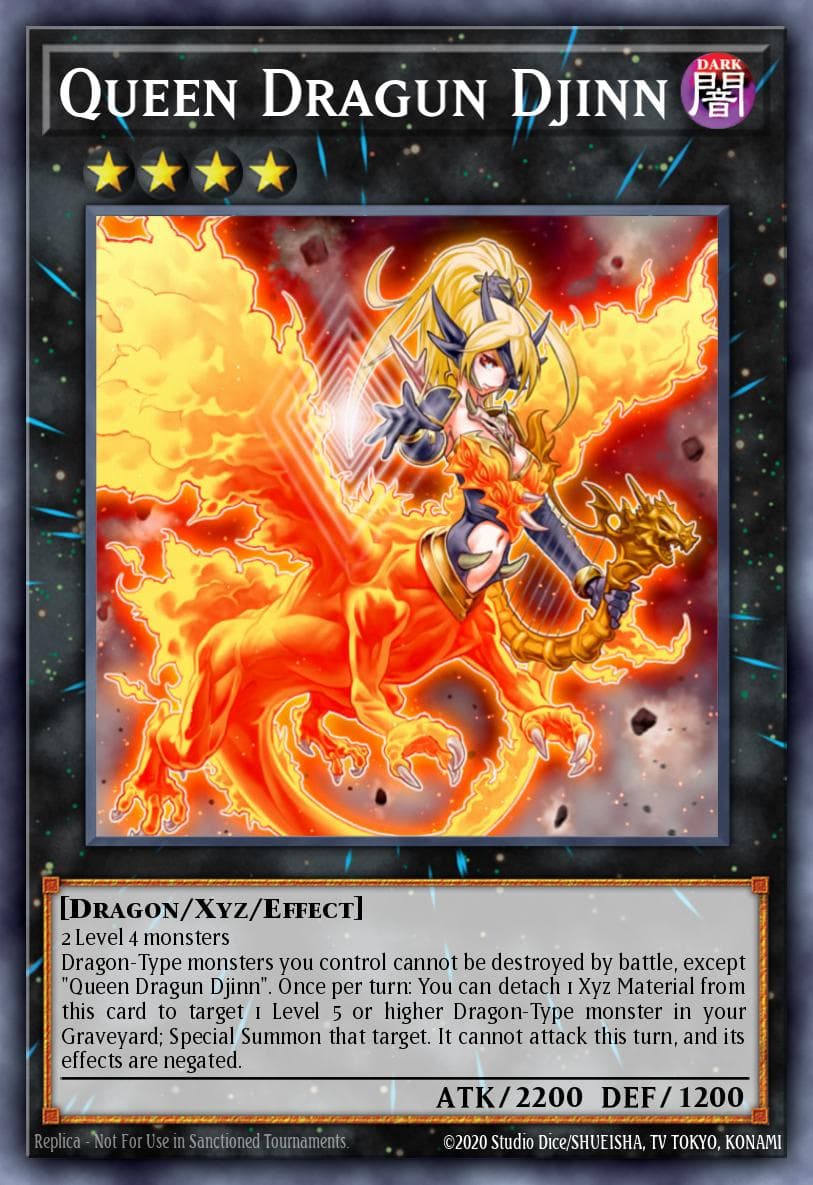 Queen Dragun Djinn #GAOV-EN049