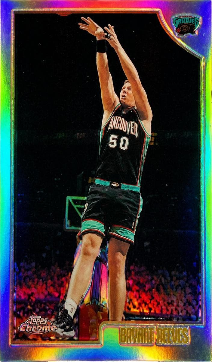Bryant Reeves 1998 topps Topps Chrome
