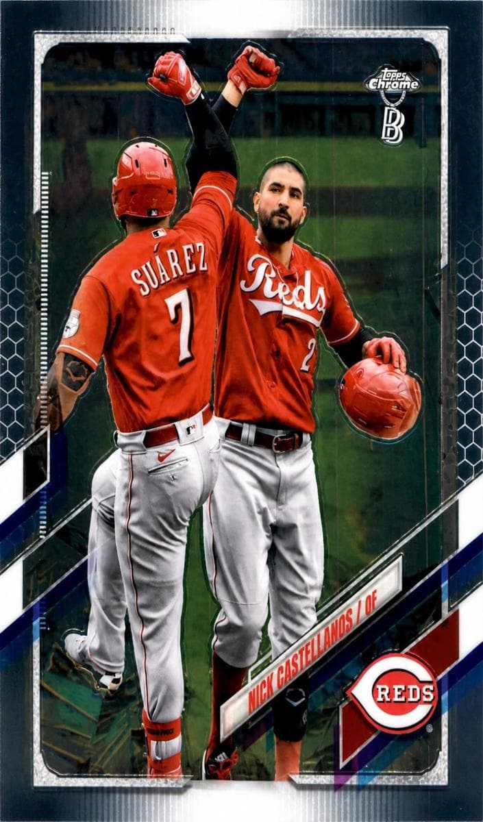 Nick Castellanos 2021 topps Topps Chrome