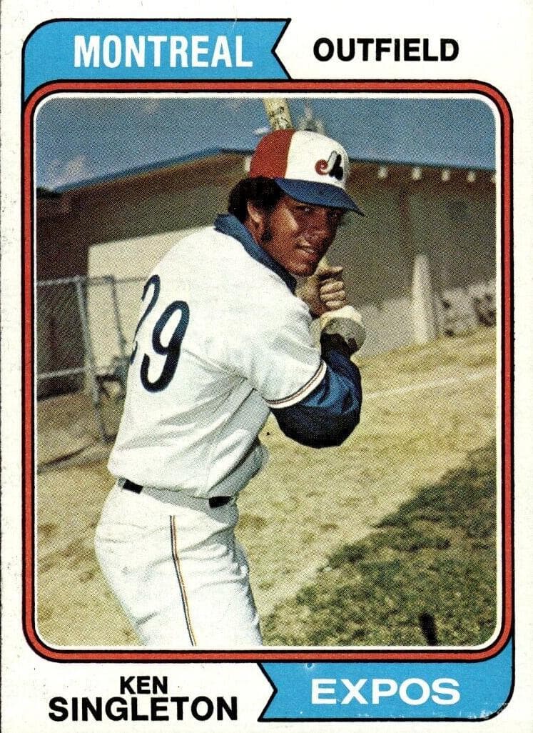 Ken Singleton 1974 topps Topps