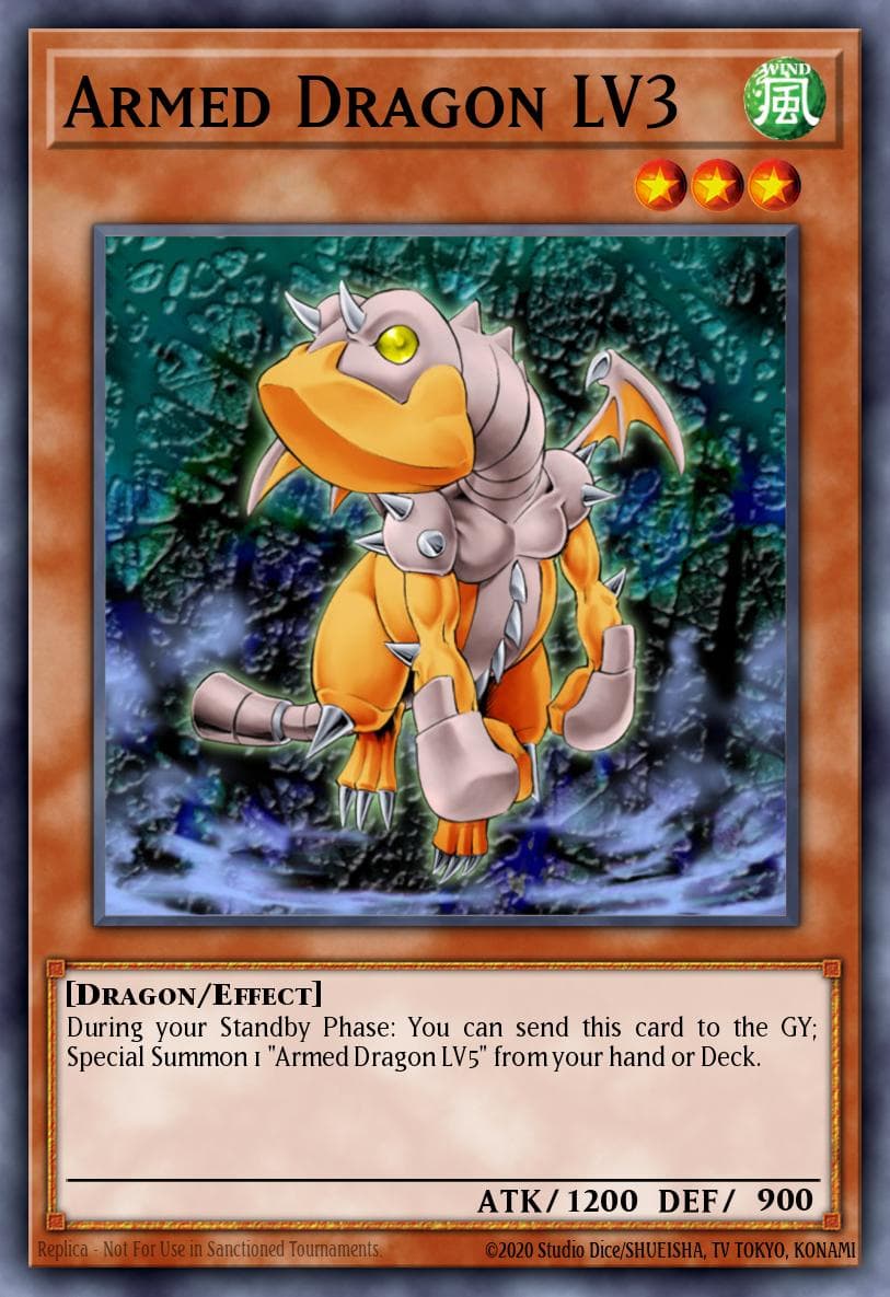 Armed Dragon LV3 #SD1-EN005