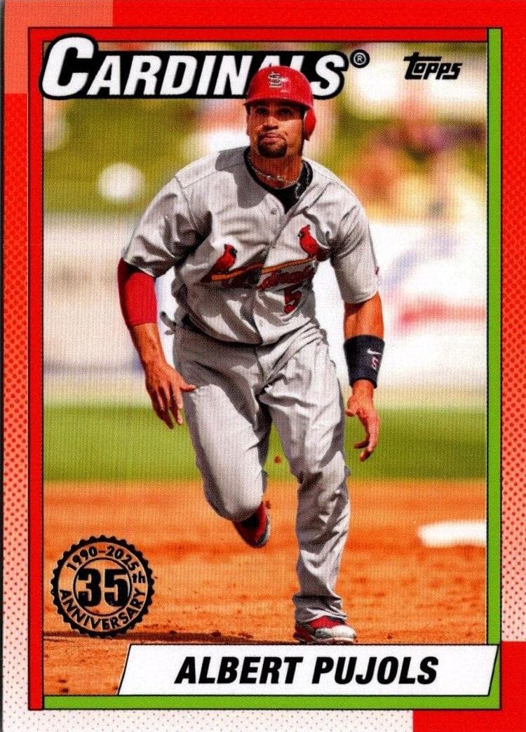 Albert Pujols 2025 topps Topps