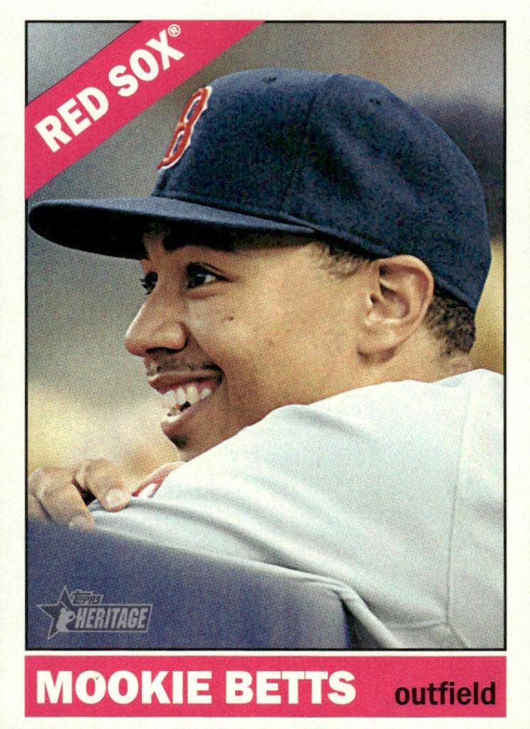 Mookie Betts 2015 topps Topps Heritage