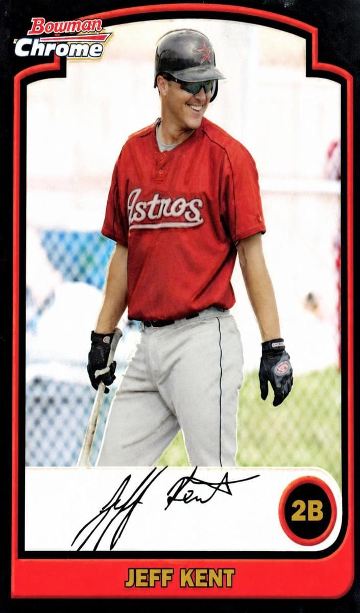 Jeff Kent 2003 bowman Bowman Chrome