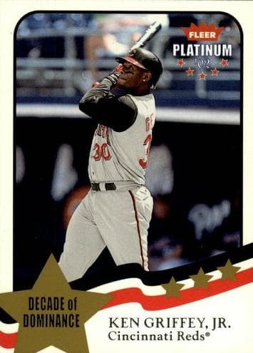Ken Griffey, Jr. 2002 fleer Fleer Platinum