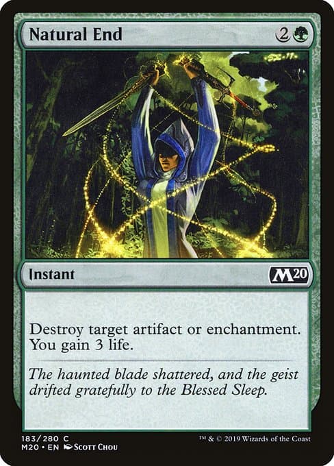 Natural End 2019 Magic: The Gathering Core Set 2020