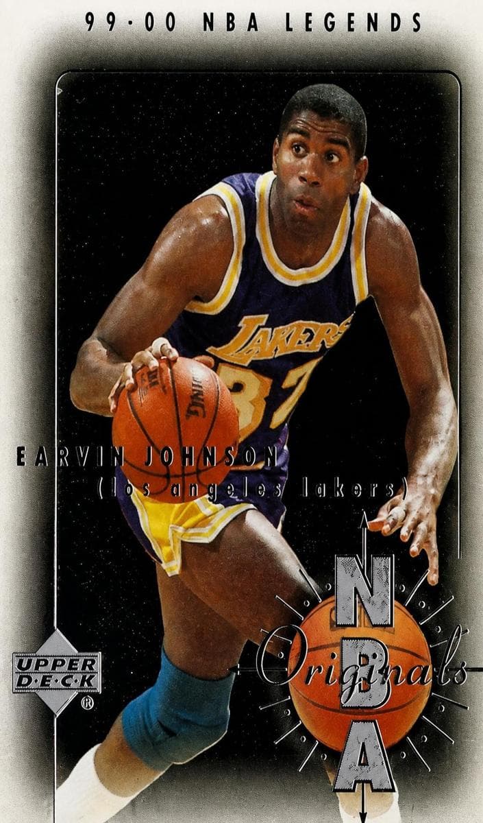 Magic Johnson 1999 upper-deck Legends