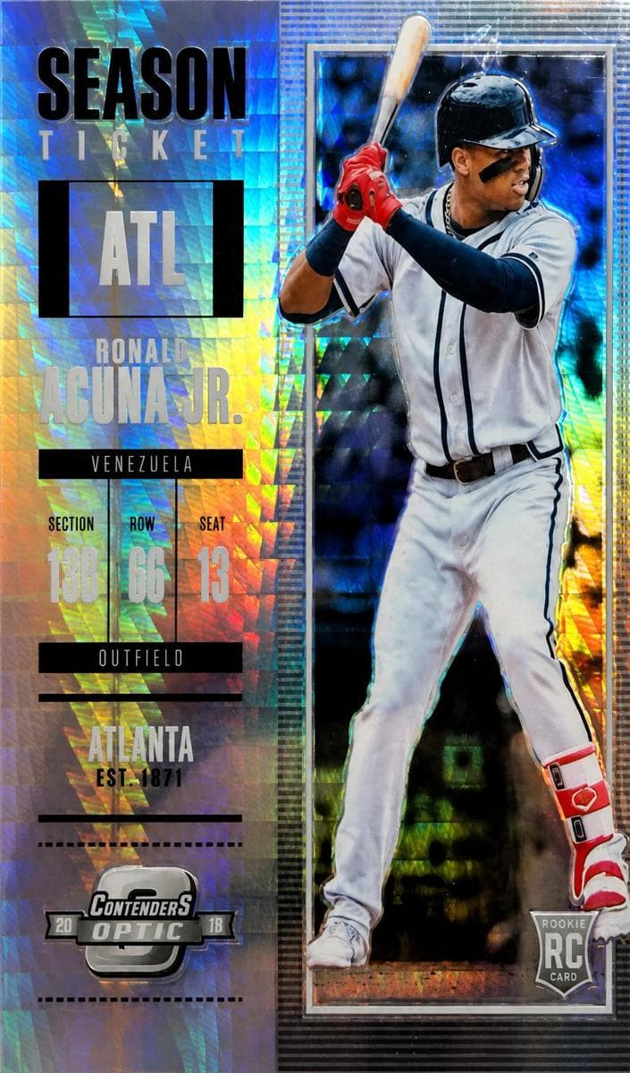 Ronald Acuna Jr. 2018 panini Chronicles