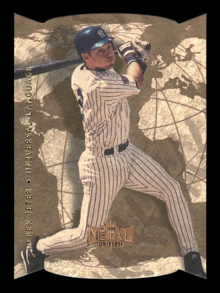Derek Jeter 1998 unknown Metal Universe Universal Language