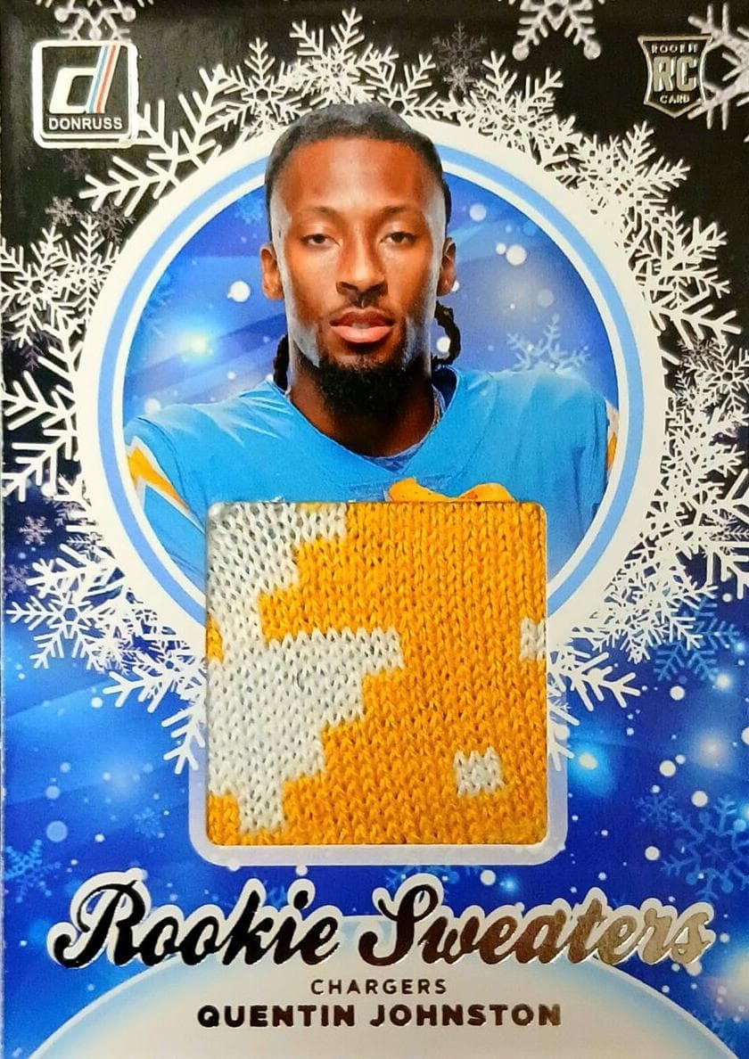 Quentin Johnston 2023 panini Panini Donruss