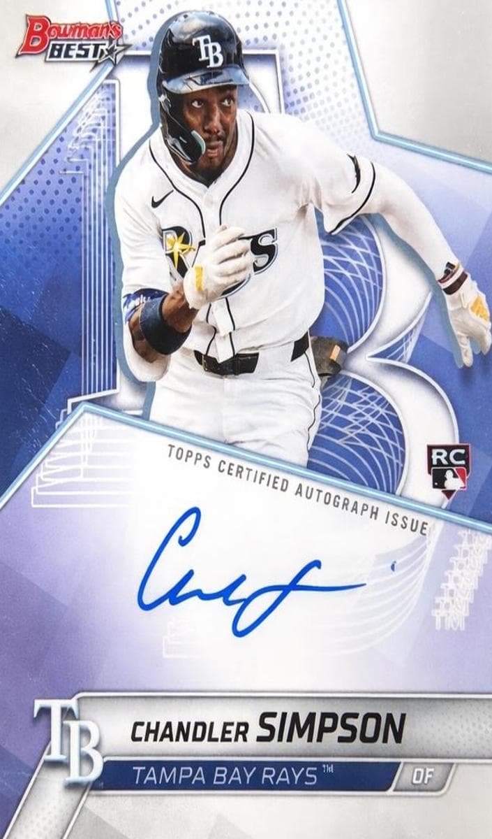 Chandler Simpson 2025 bowman Bowman Best