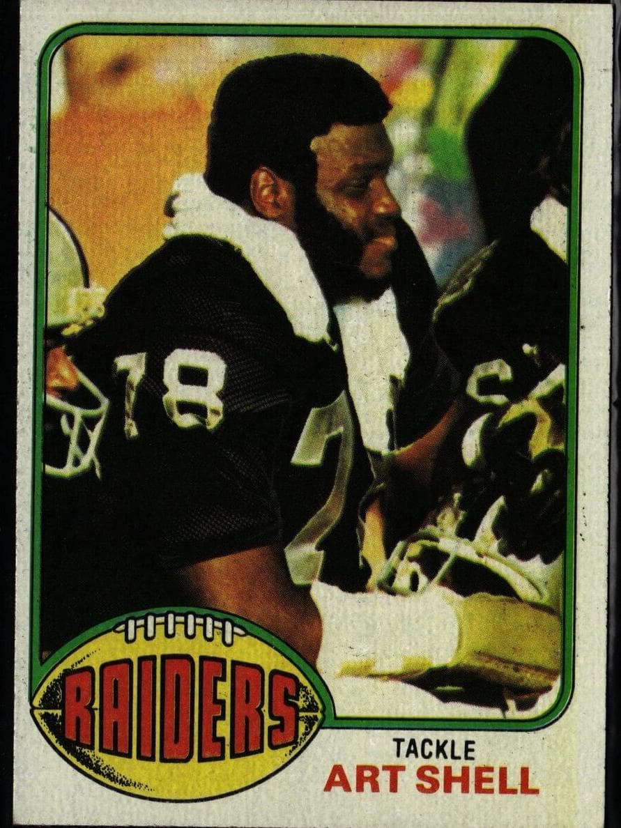 Art Shell 1976 topps Topps