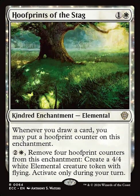 Hoofprints of the Stag 2026 Magic: The Gathering Lorwyn Eclipsed Commander