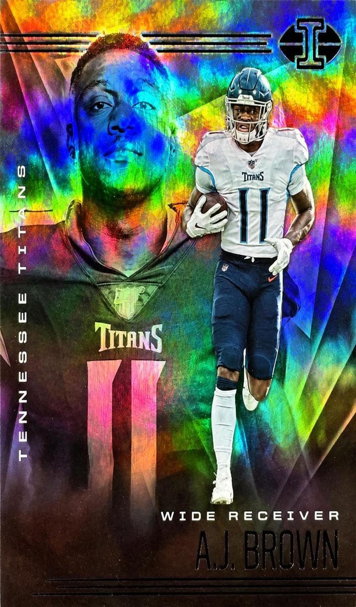 A.J. Brown 2020 panini Panini Illusions