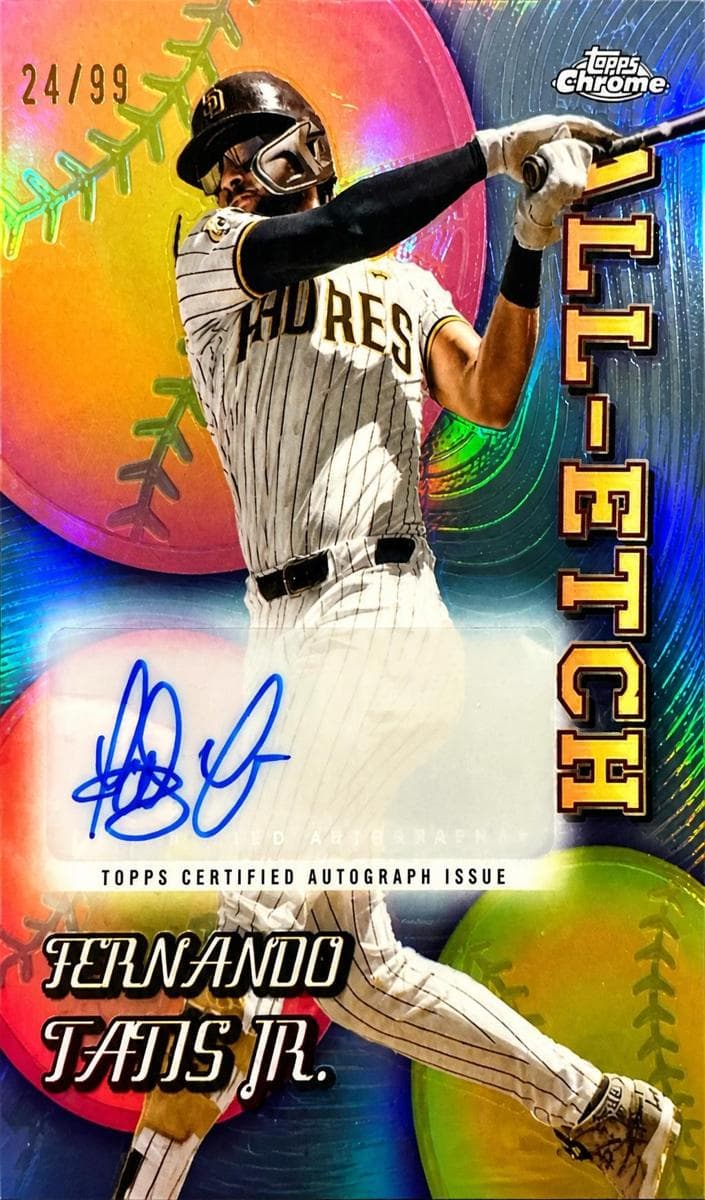 Fernando Tatis Jr. 2024 topps Topps Chrome Update