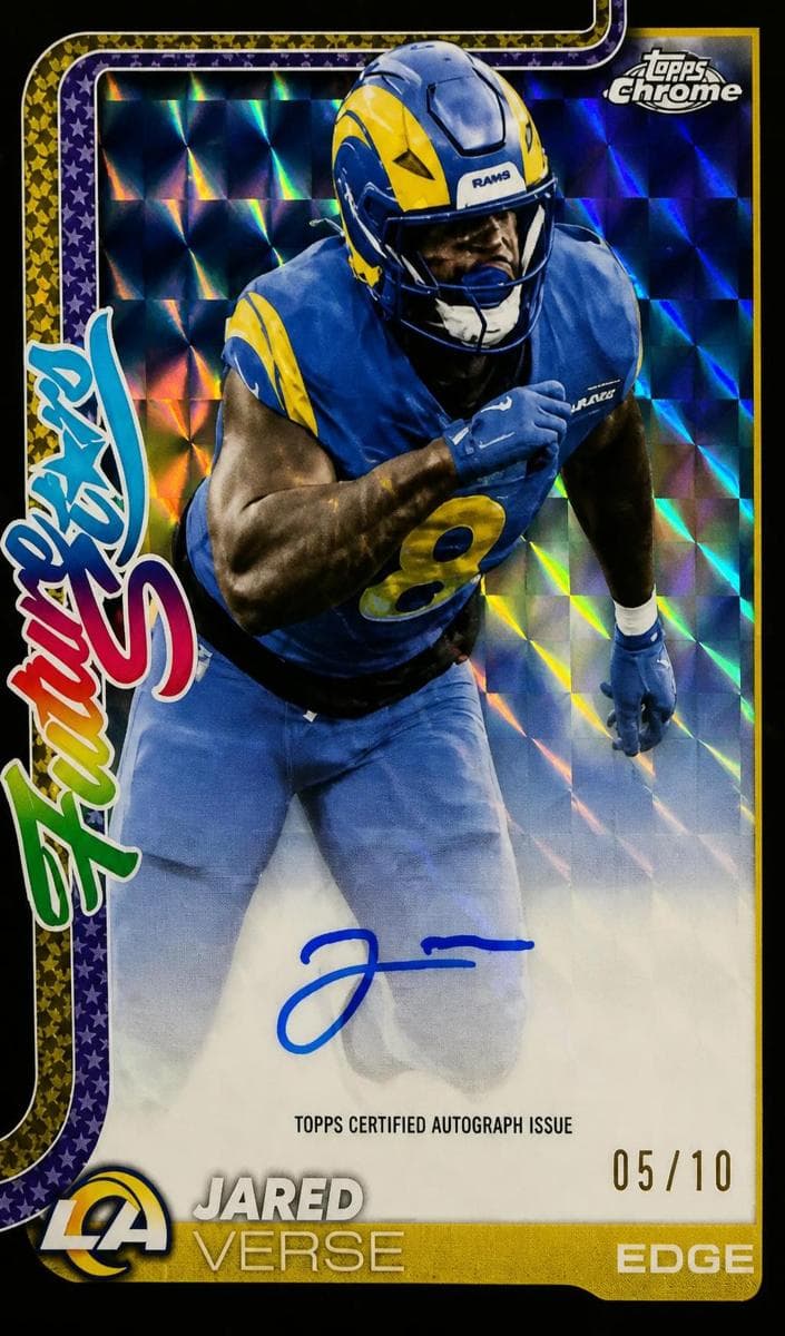 Jared Verse 2025 topps Topps Chrome