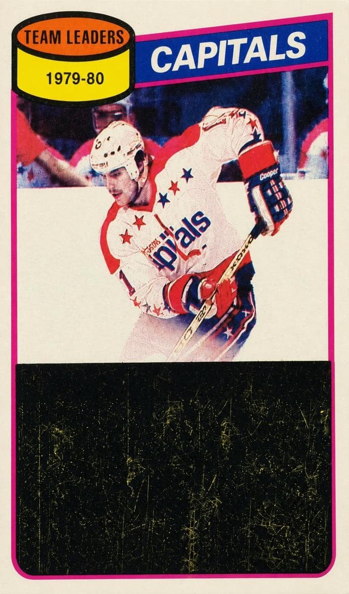 Mike Gartner 1980 topps Topps