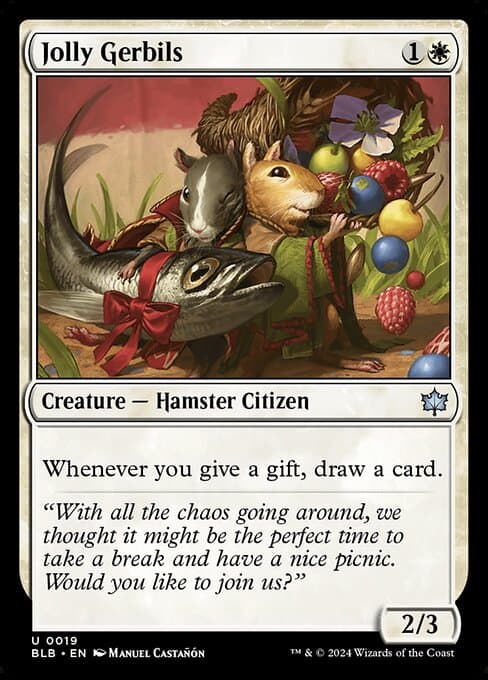 Jolly Gerbils 2024 Magic: The Gathering Bloomburrow
