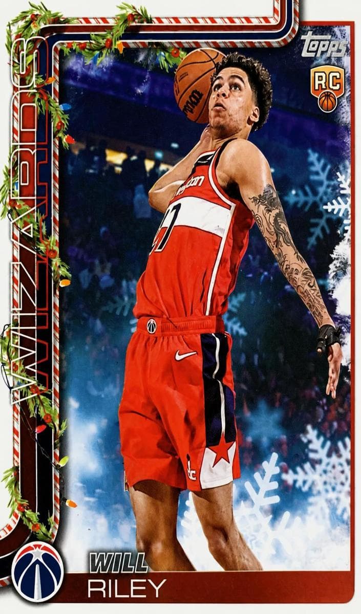 Will Riley 2025 topps Topps Holiday