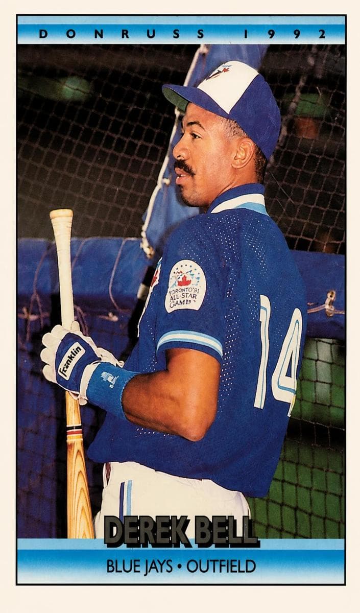 Derek Bell 1992 panini Donruss