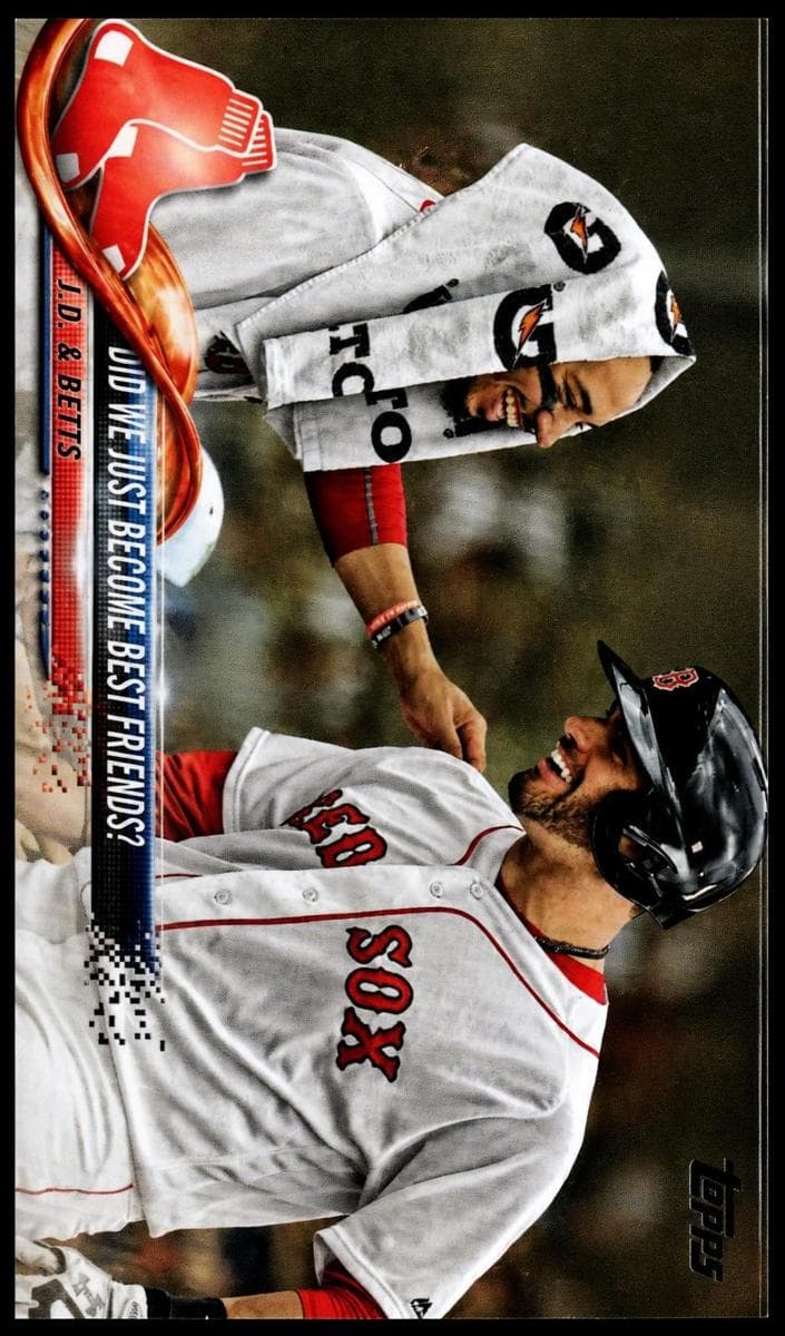 Did We Just Become Best Friends? (Mookie Betts / J.D. Martinez) #US69