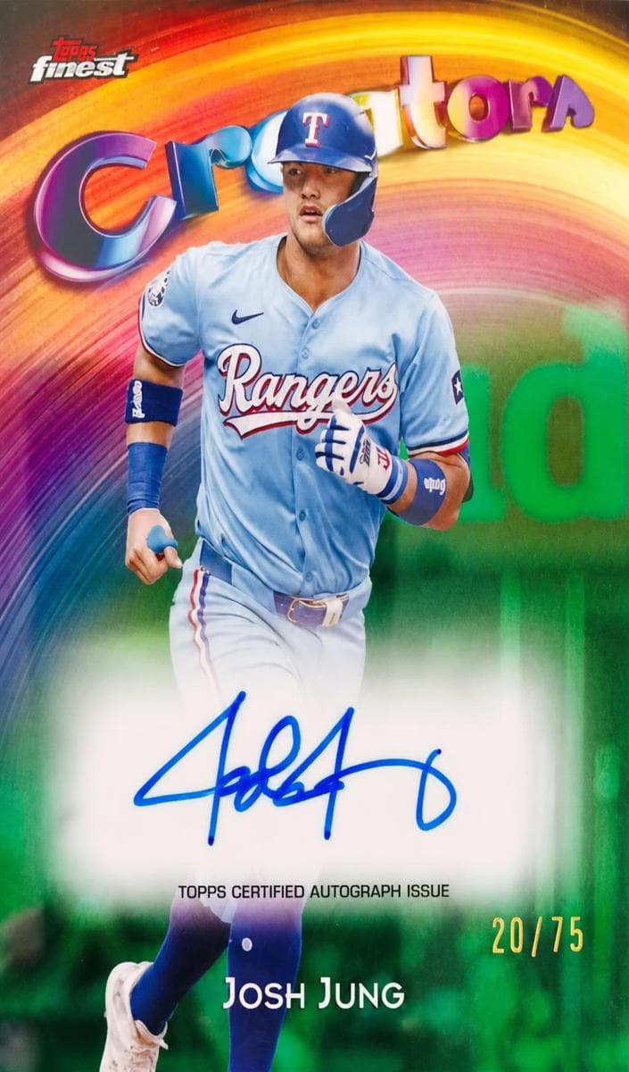 Josh Jung 2025 topps